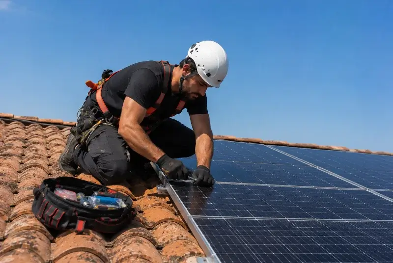 Maintenance et monitoring de panneaux solaires à Lorigné