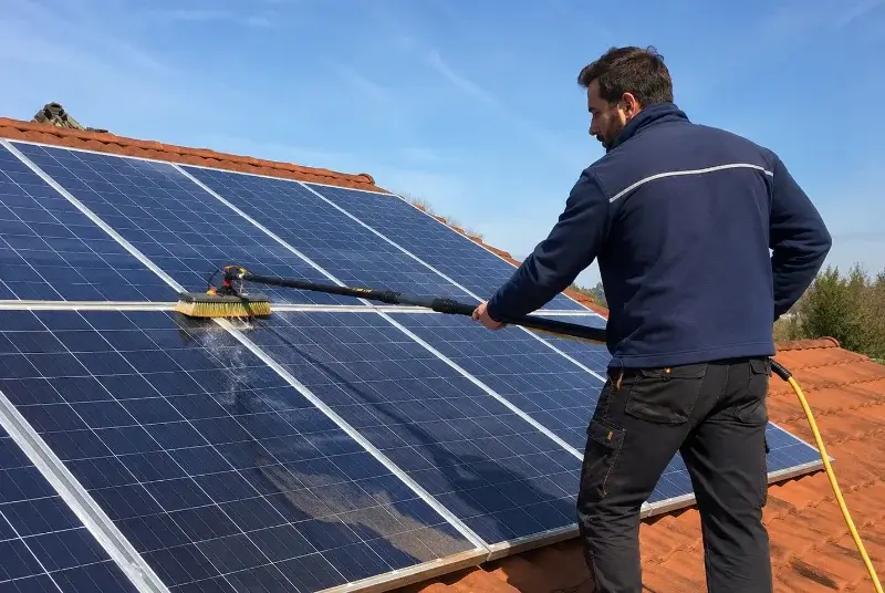 Nettoyage et entretien de panneaux solaires à Lorigné